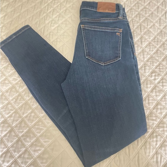 Madewell Dark Blue Skinny Jeans - Picture 2 of 7